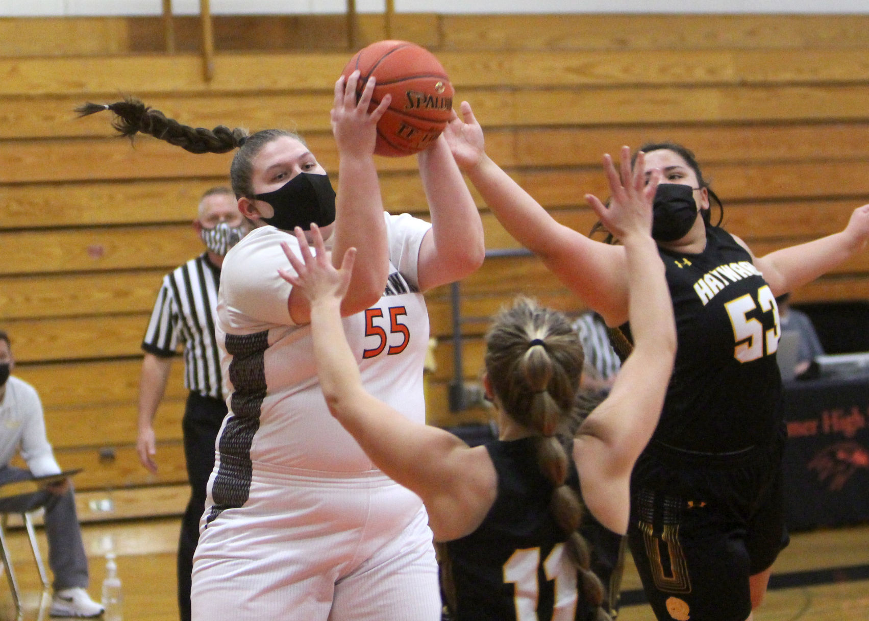 Hayward at Bloomer girls basketball 1-7-21